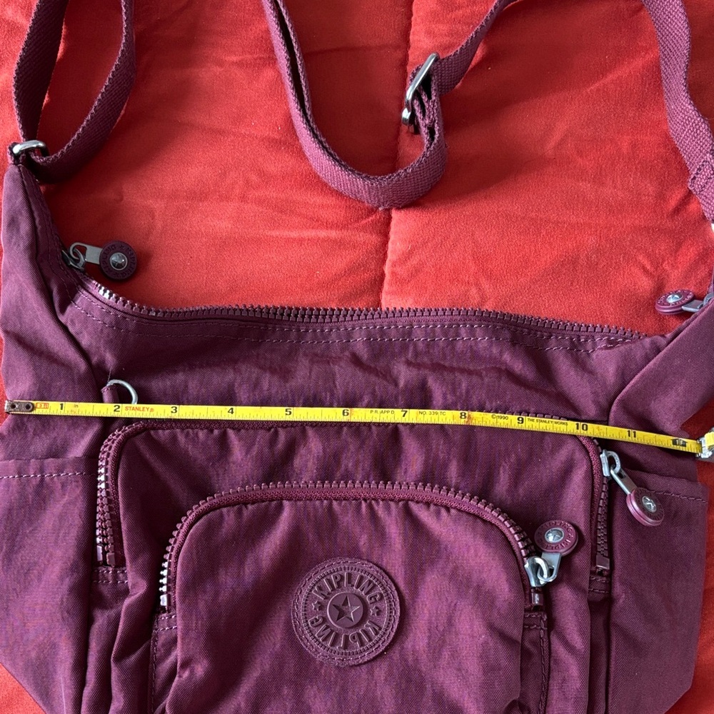 Kipling Deep Red Crossbody Bag